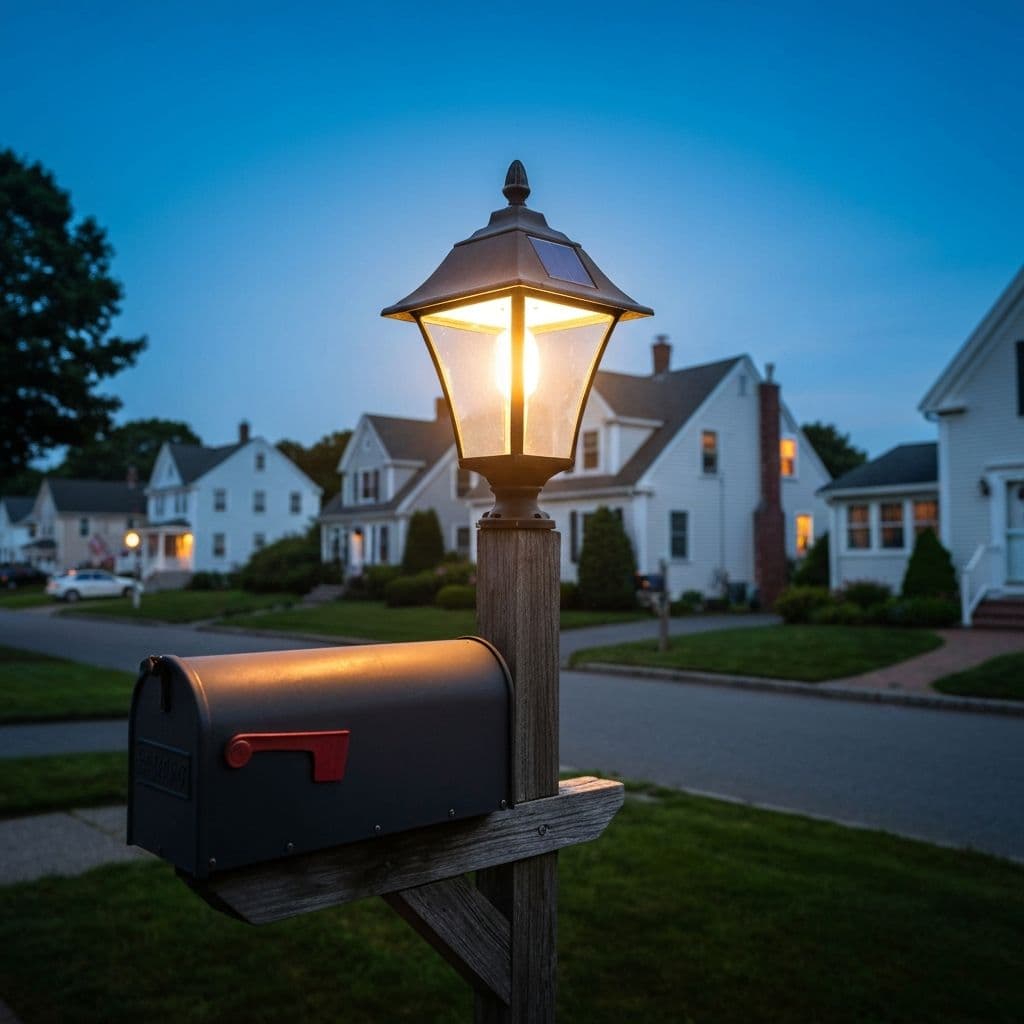 Solar lighting installation