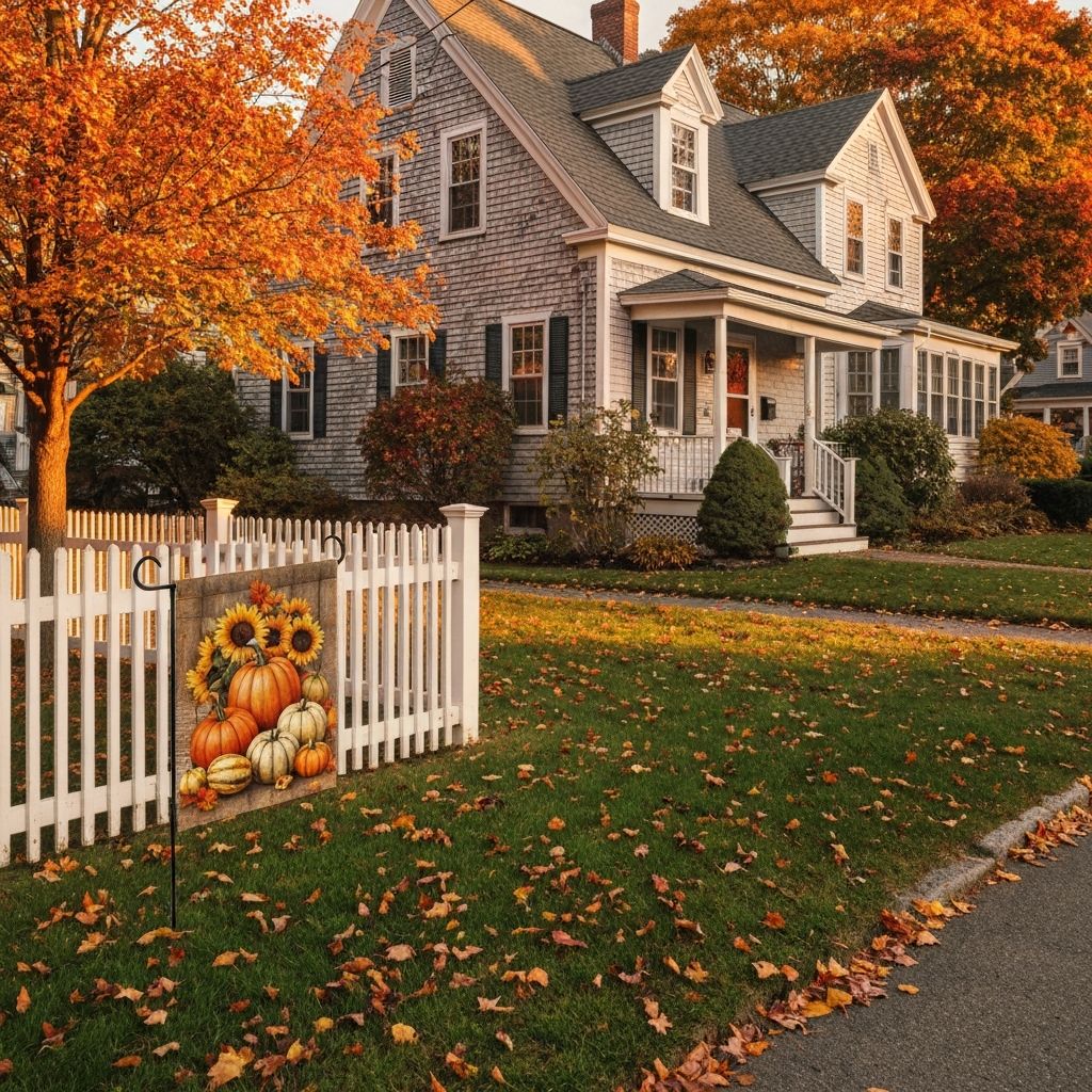 Fall seasonal display